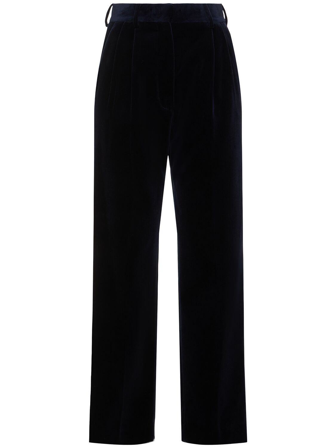 Blazé Milano Exclusive Jealousy Fox Velvet Pants In Blue