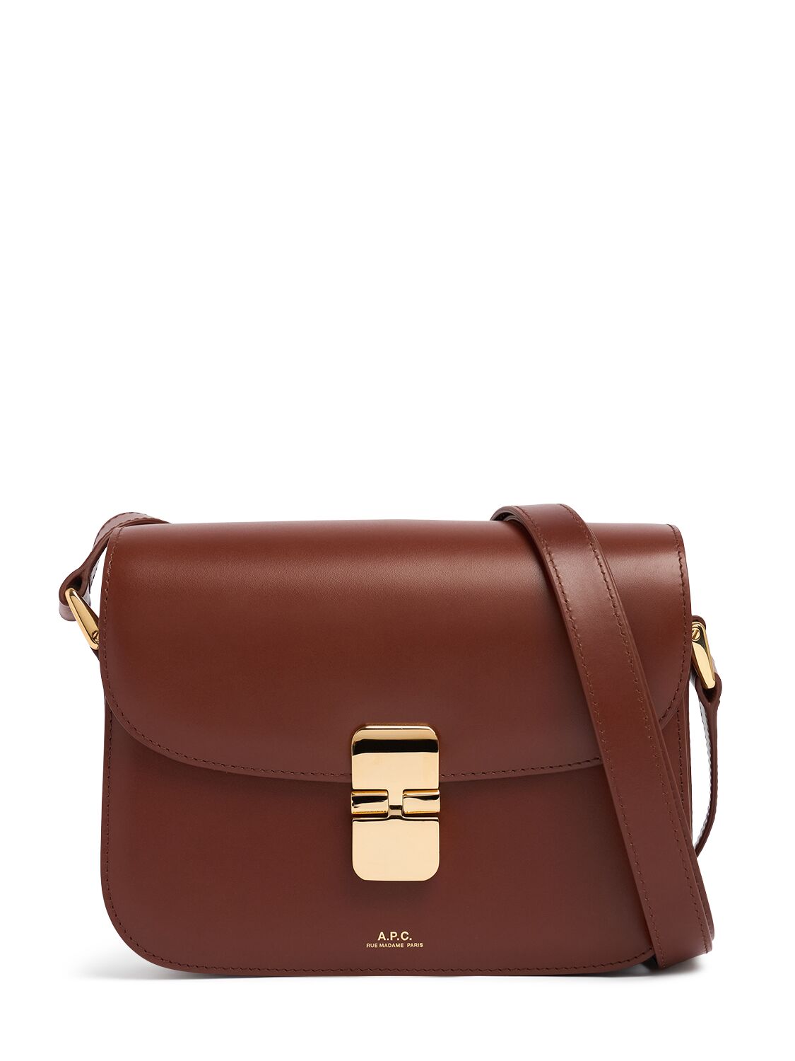 Small Grace Leather Shoulder Bag-A.P.C. 1