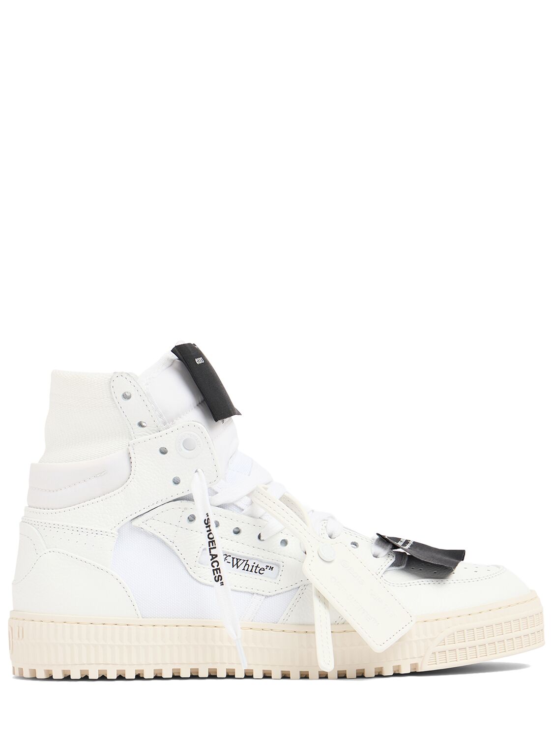 Off-white 20mm 3.0 Off Court Leather Sneakers In White