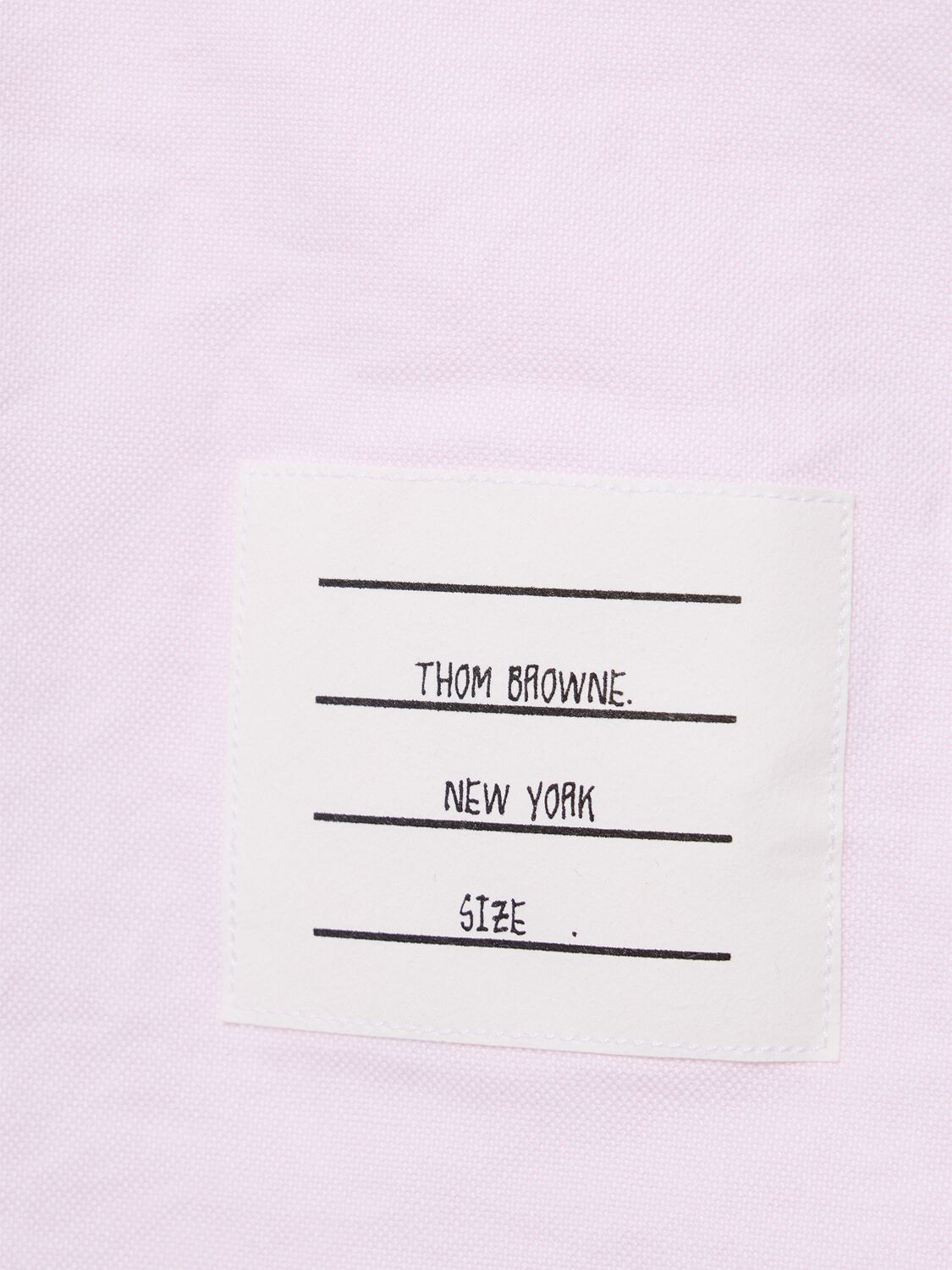 Shop Thom Browne Straight Fit Button Down Shirt In Lt Pink