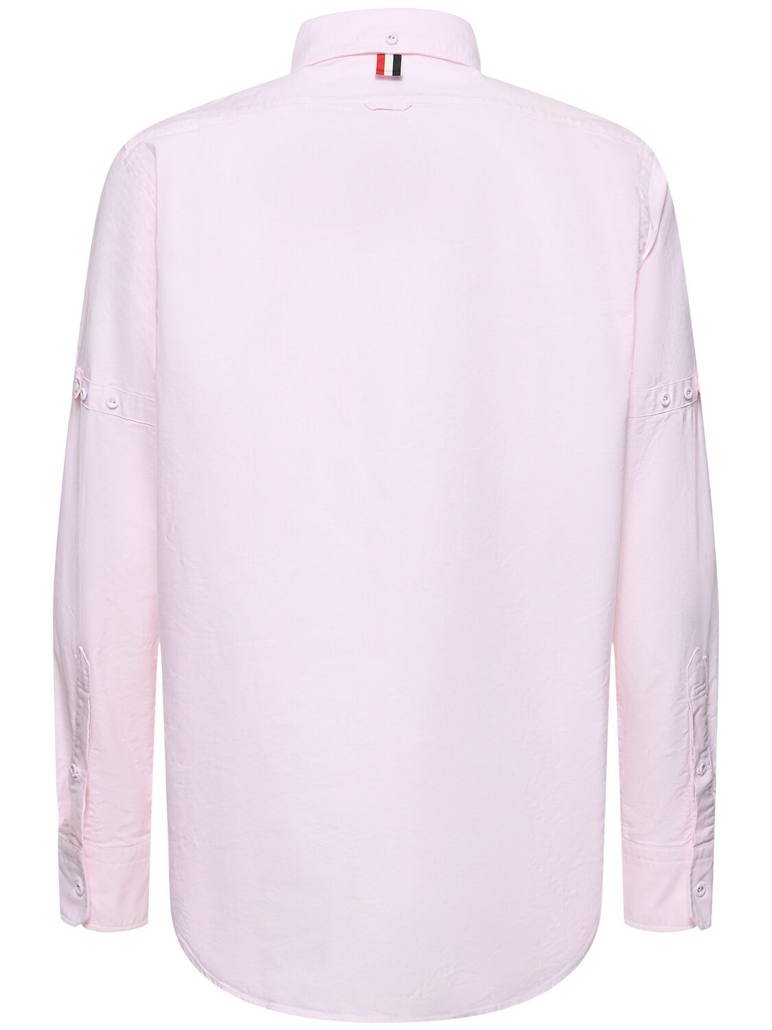 Shop Thom Browne Straight Fit Button Down Shirt In Lt Pink