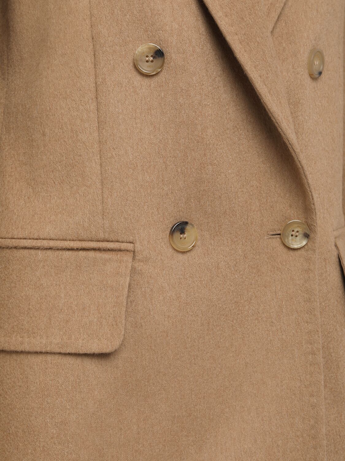 Shop Max Mara Falster Double Breast Camel Blazer