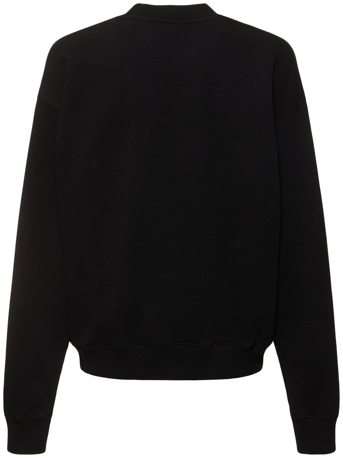 Shop Off-white Off Stamp Skate Cotton Sweatshirt In Black