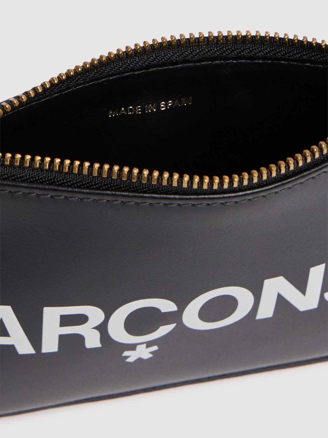 COMME DES GARÇONS HUGE LOGO LEATHER WALLET 74IY0M001-QKXBQ0S1