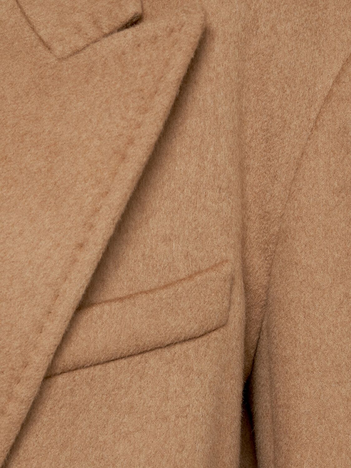 Shop Max Mara Fungo Double Breast Camel Coat