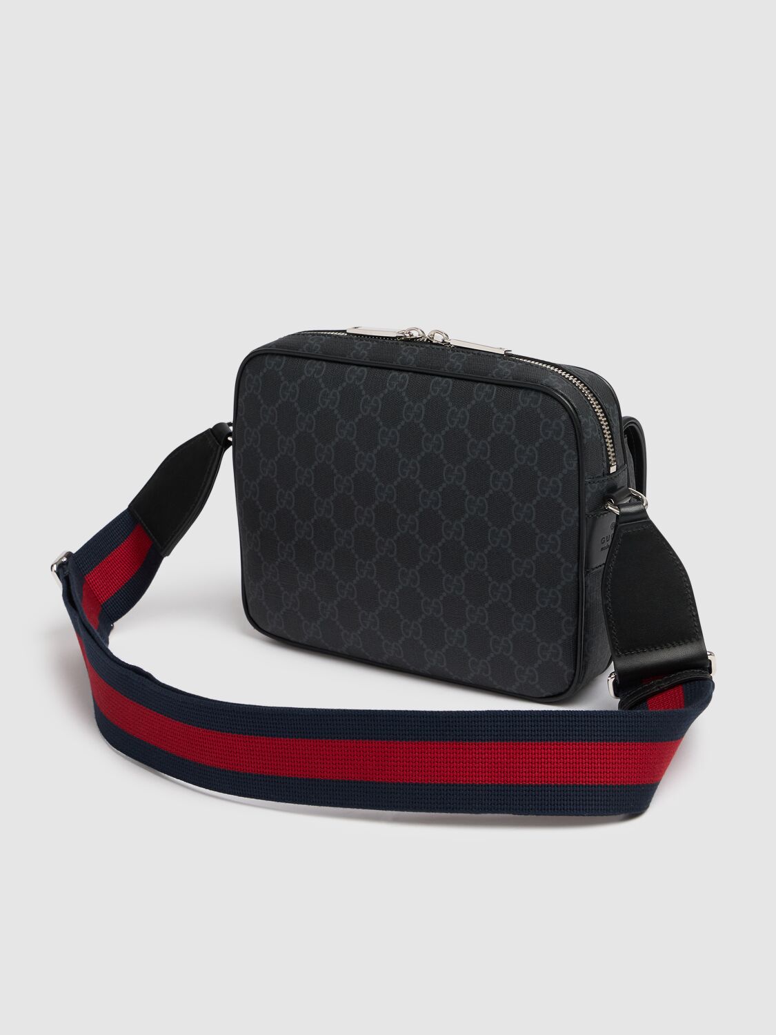 Shop Gucci Gg Black Crossbody Bag