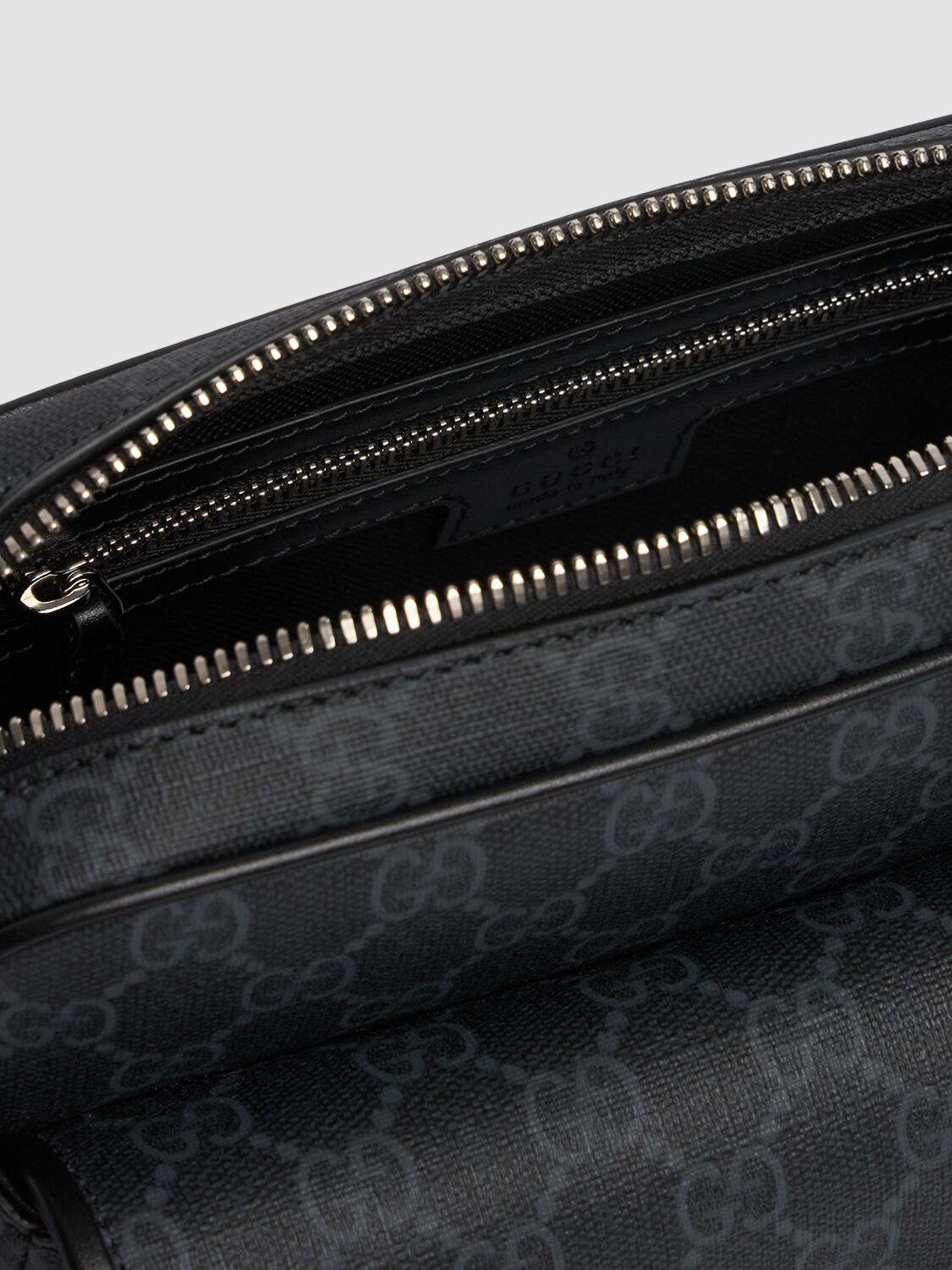 Shop Gucci Gg Black Crossbody Bag