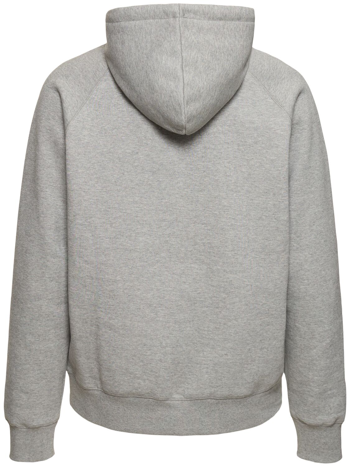 Shop Carhartt Chase Cotton Blend Hoodie In Heather Grey