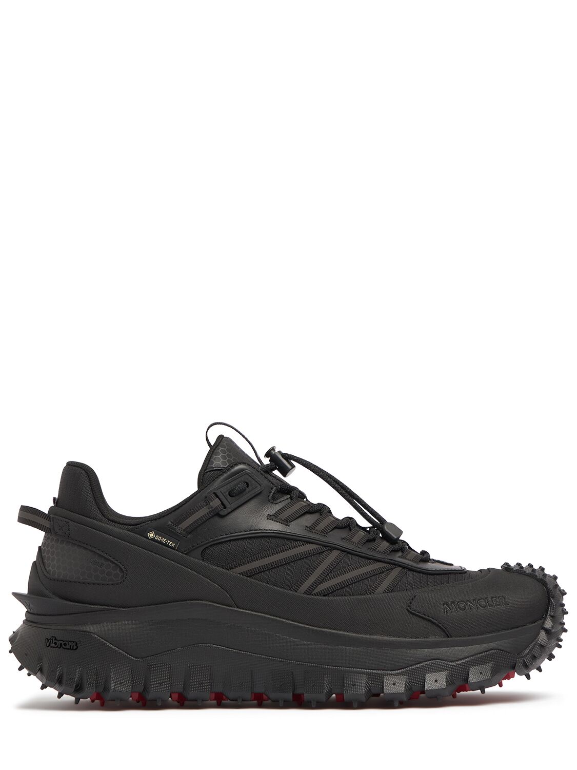 Moncler 4.5cm Trailgrip Gtx Tech Sneakers In Black