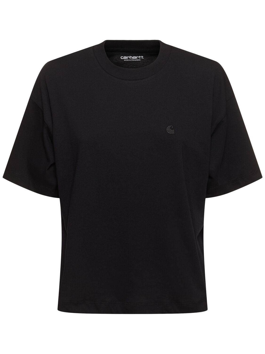 Shop Carhartt Chester Organic Cotton T-shirt In Black