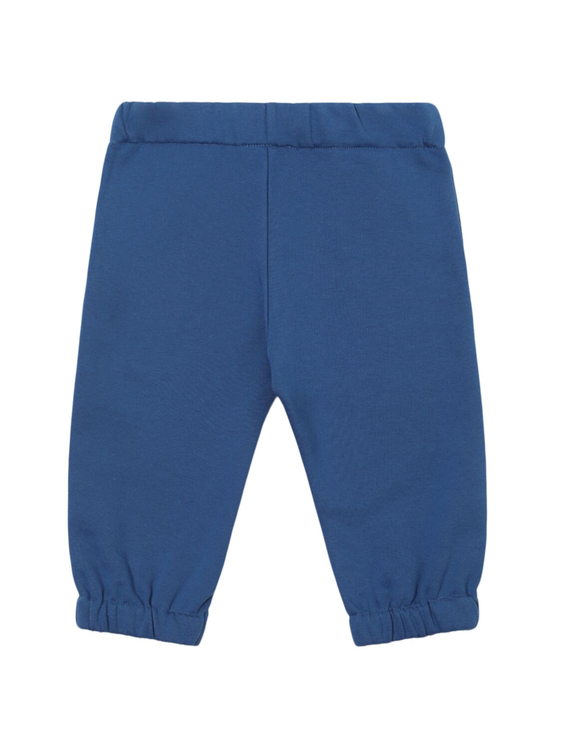 Shop Diesel Cotton Sweatpants W/logo In Blue