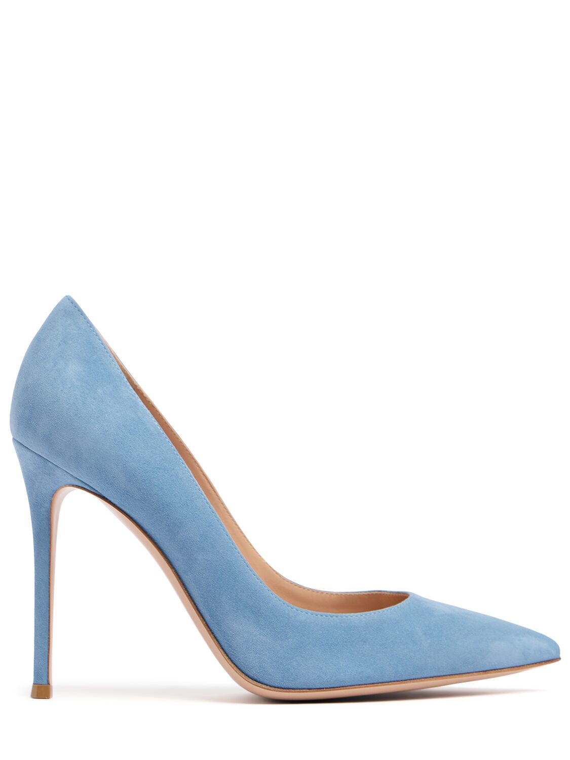 Gianvito Rossi 105mm Gianvito Suede Pumps In Antibes