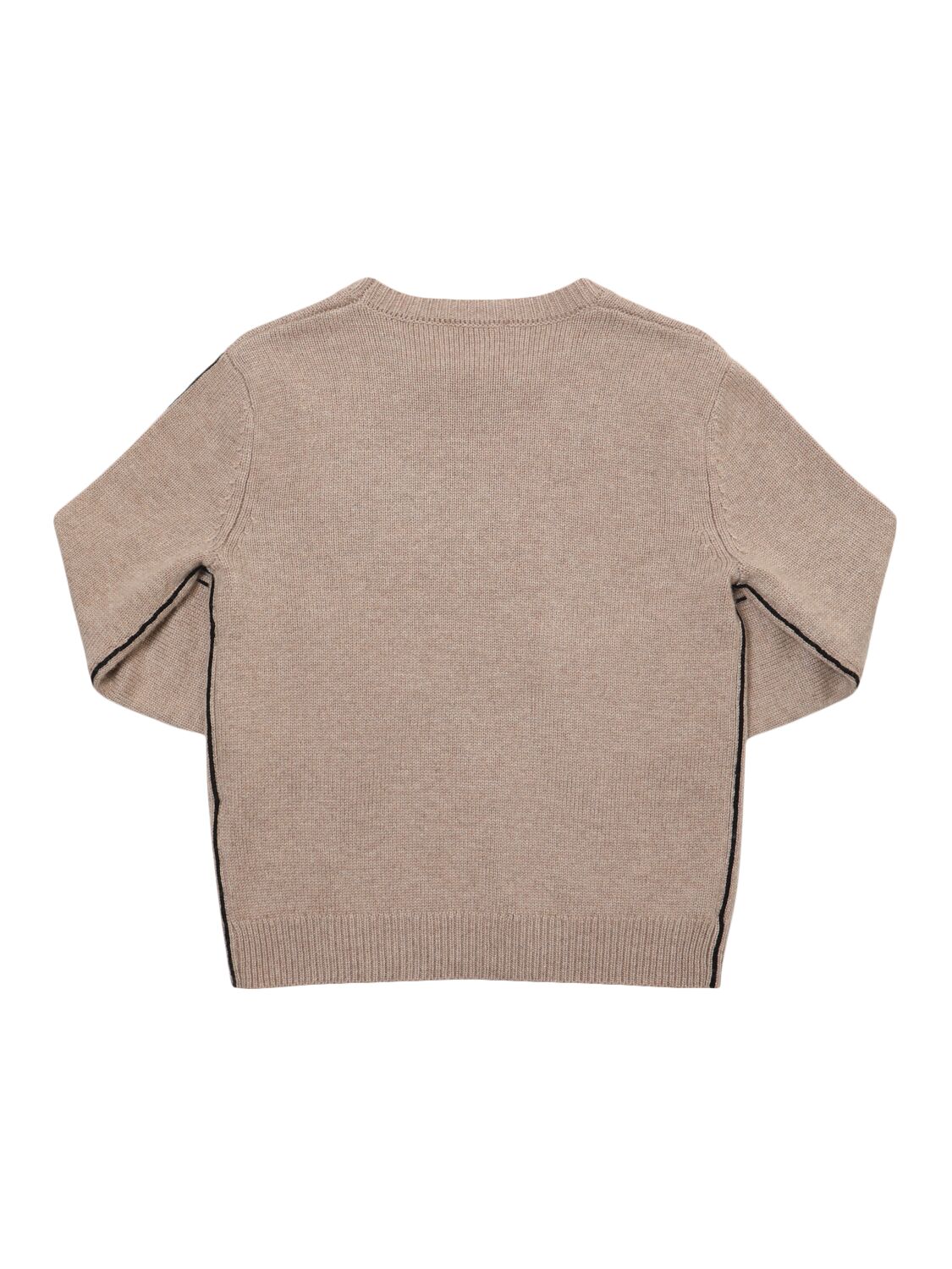 Shop Diesel Wool Blend Knit Sweater In Beige