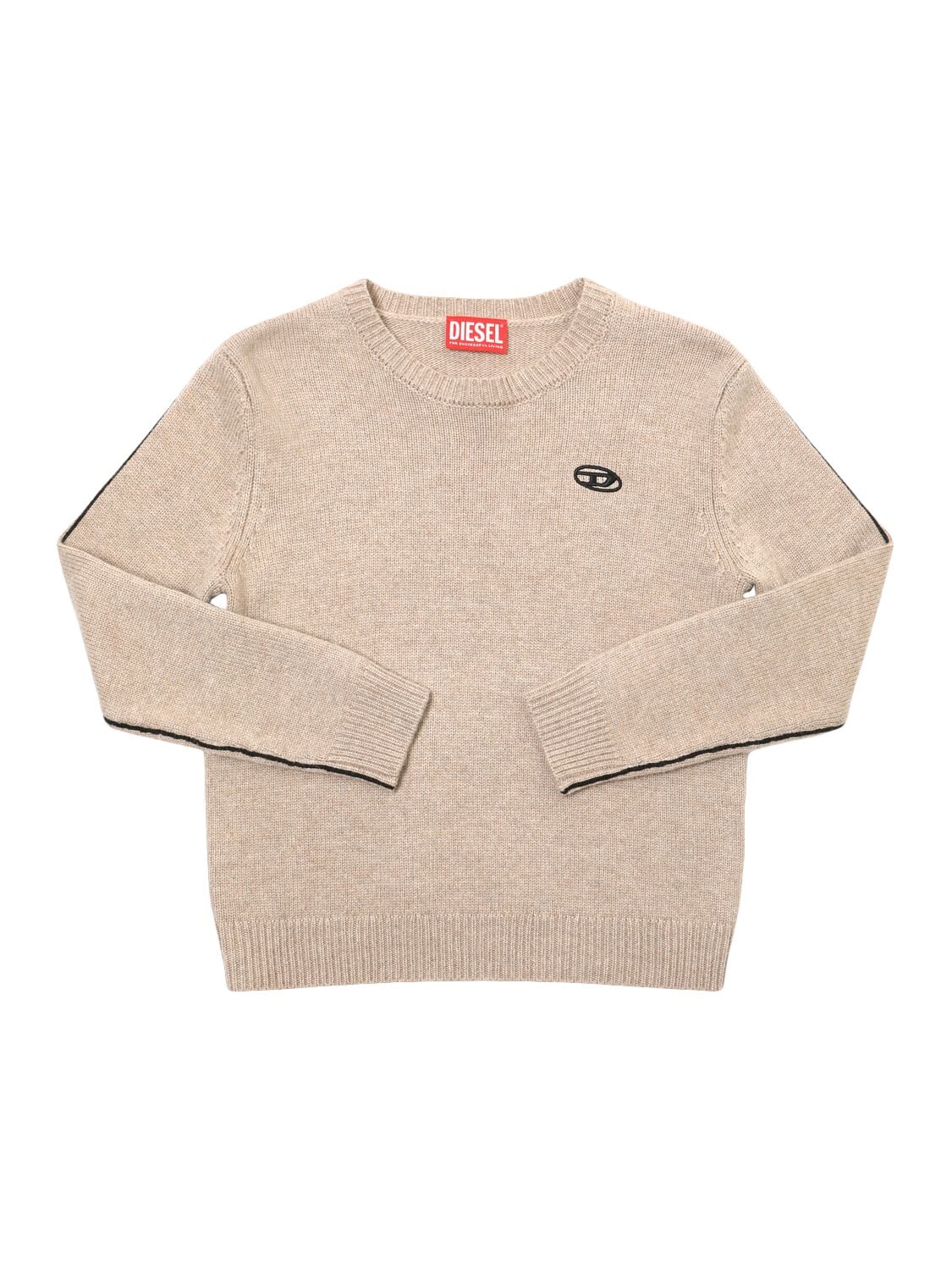 Wool Blend Knit Sweater