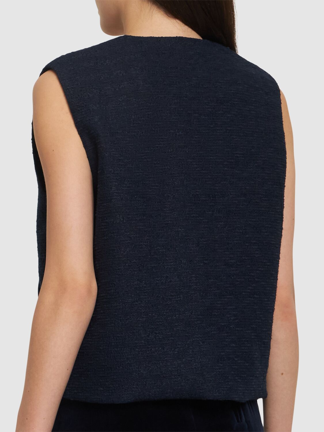 BLAZÉ MILANO EXCLUSIVE GLISS BOUCLÉ VEST 