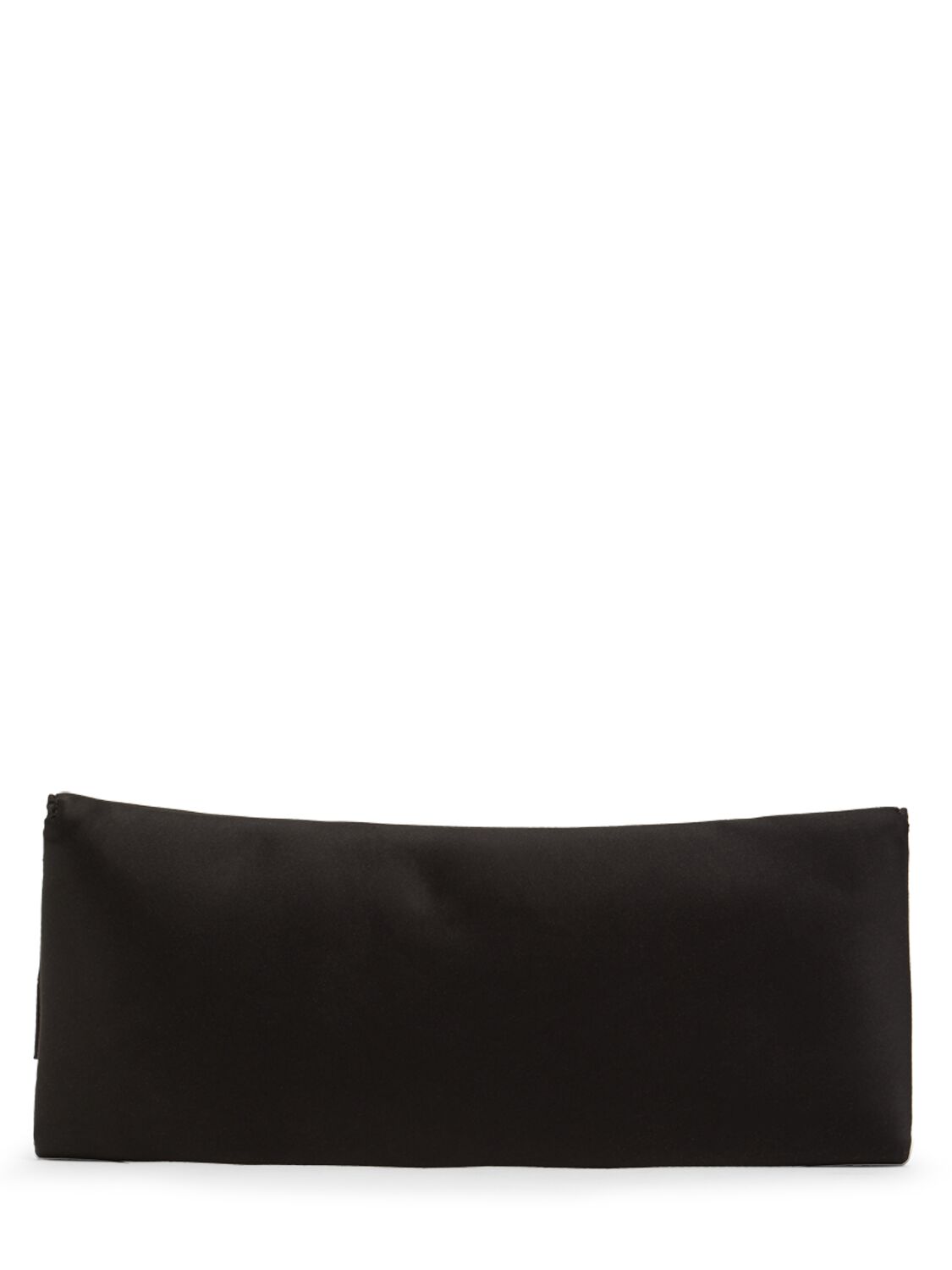 Shop Dsquared2 Double D Satin Clutch In Black