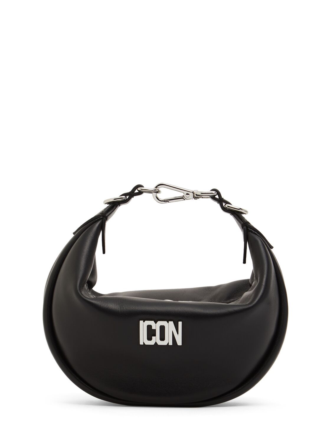 Shop Dsquared2 Mini Icon Clubbing Top Handle Bag In Black