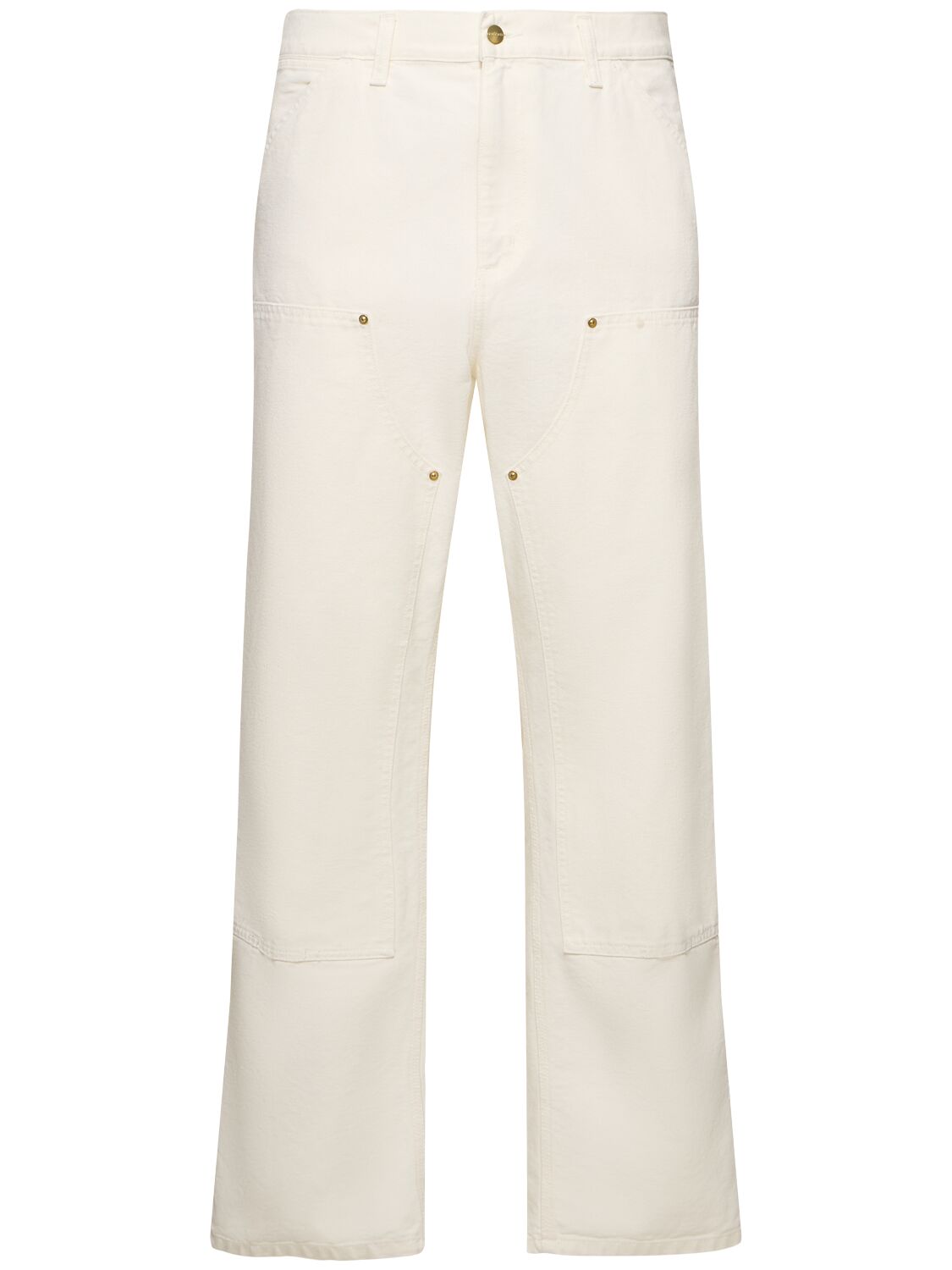 Carhartt Double-knee Relaxed Straight Fit Pants In White