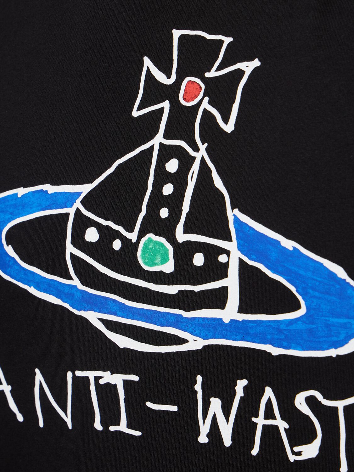 Shop Vivienne Westwood Antiwaste Classic T-shirt In Black