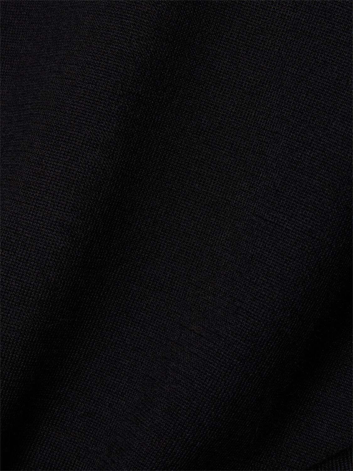 Shop Brunello Cucinelli Wool & Cashmere Crewneck Sweater In Black