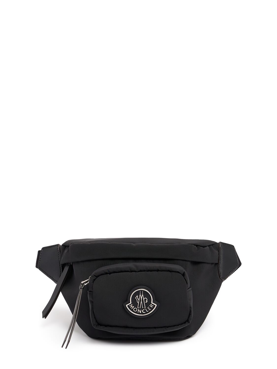 Shop Moncler Felicie Tech Belt Bag In Black