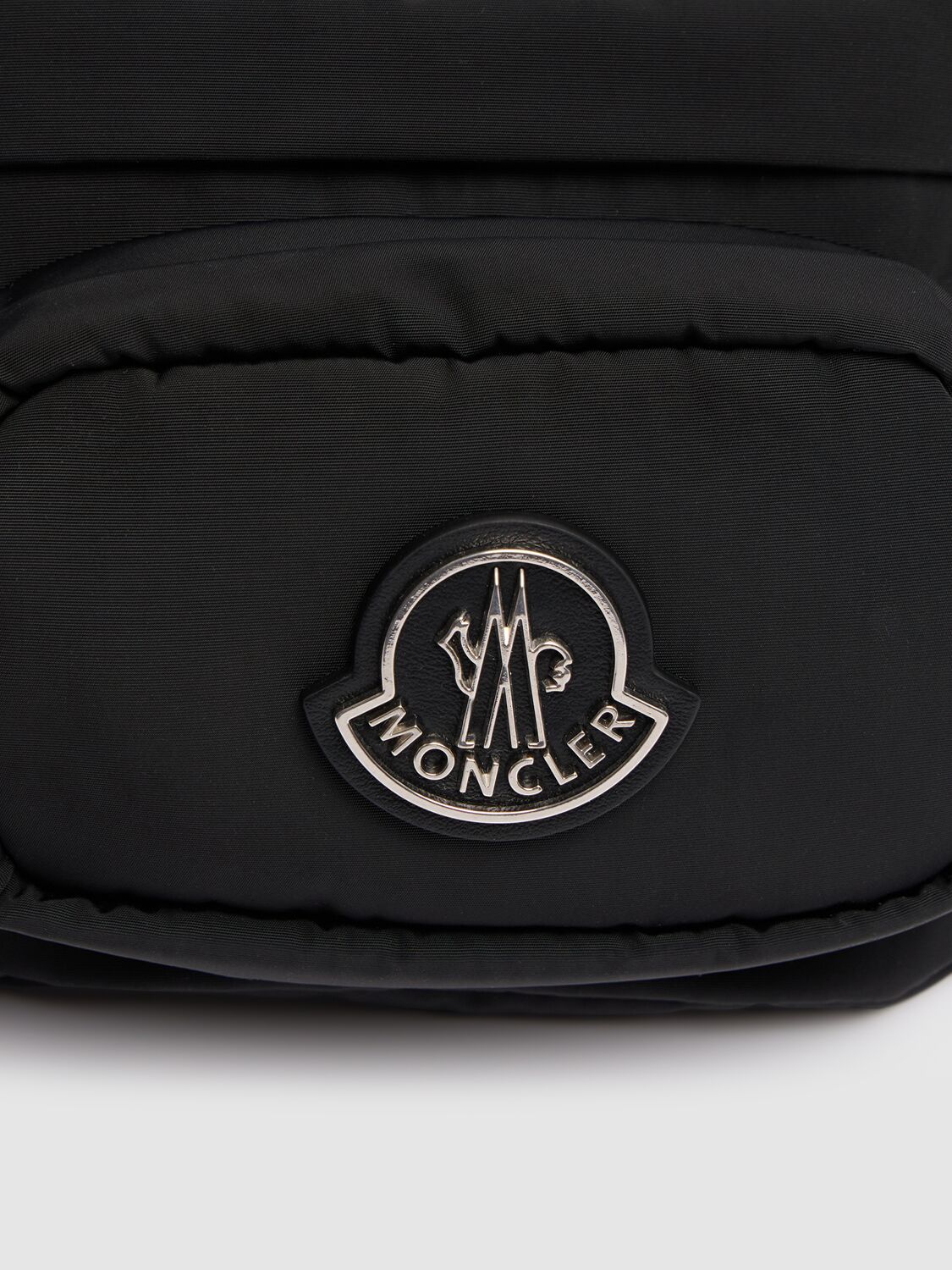 Shop Moncler Felicie Tech Belt Bag In Black