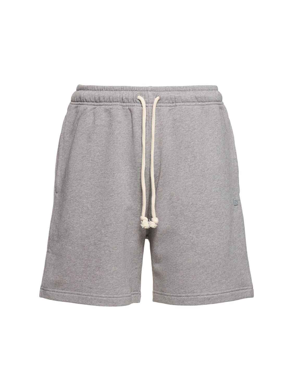 Acne Studios Forge M Face Regular Fit Shorts In Gray