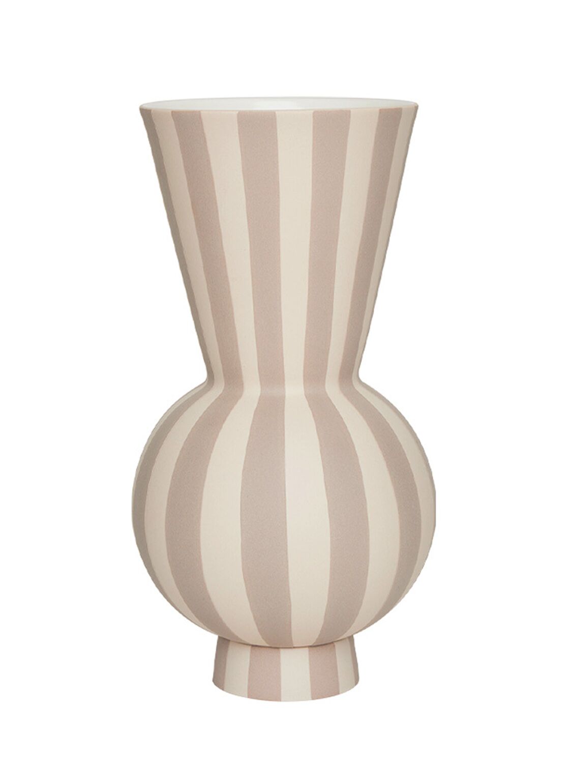 Oyoy Round Toppu Vase In Neutral