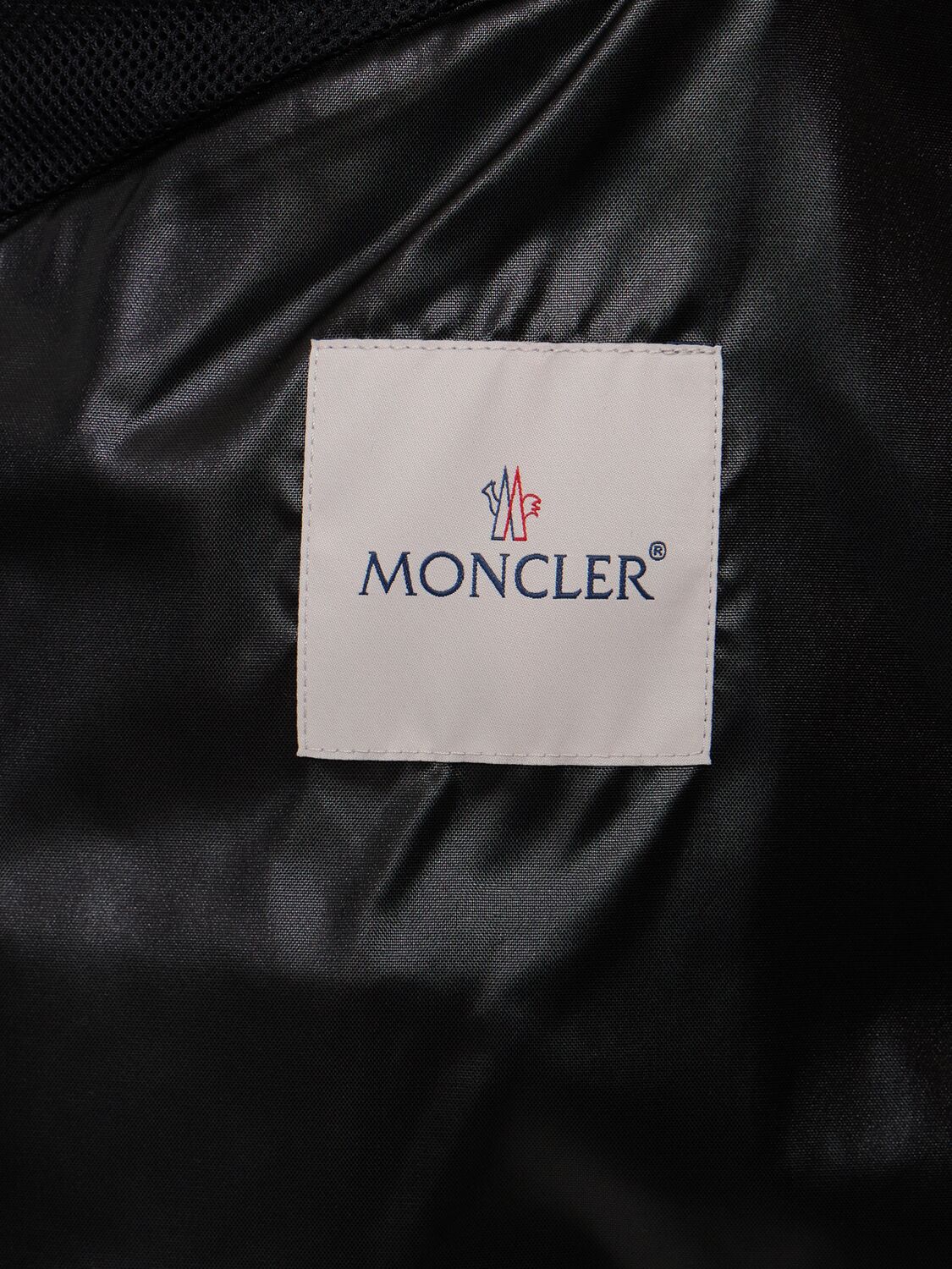 Shop Moncler Hemar Windbreaker Nylon Parka In Black