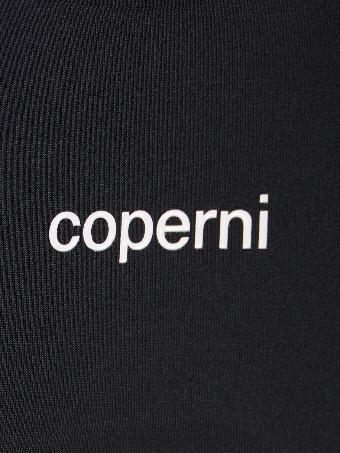 Shop Coperni X Puma Logo Mesh Bodysuit In 黑色