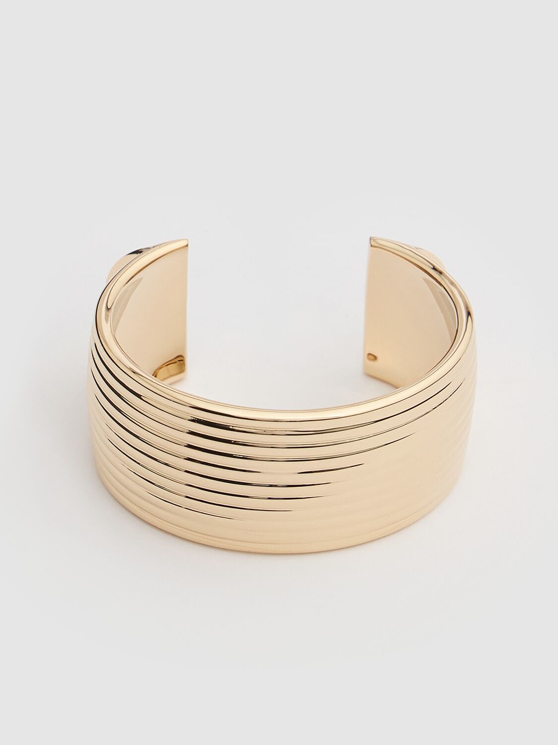 Shop Ferragamo Gancio 80 Cuff Bracelet In Gold