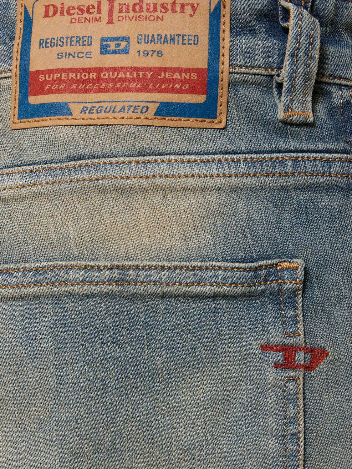 Shop Diesel 1998 D-buck Denim Jeans In Blue/multi