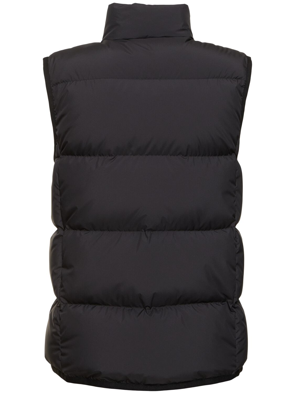 Shop Moncler Badia Tech Down Vest In Black