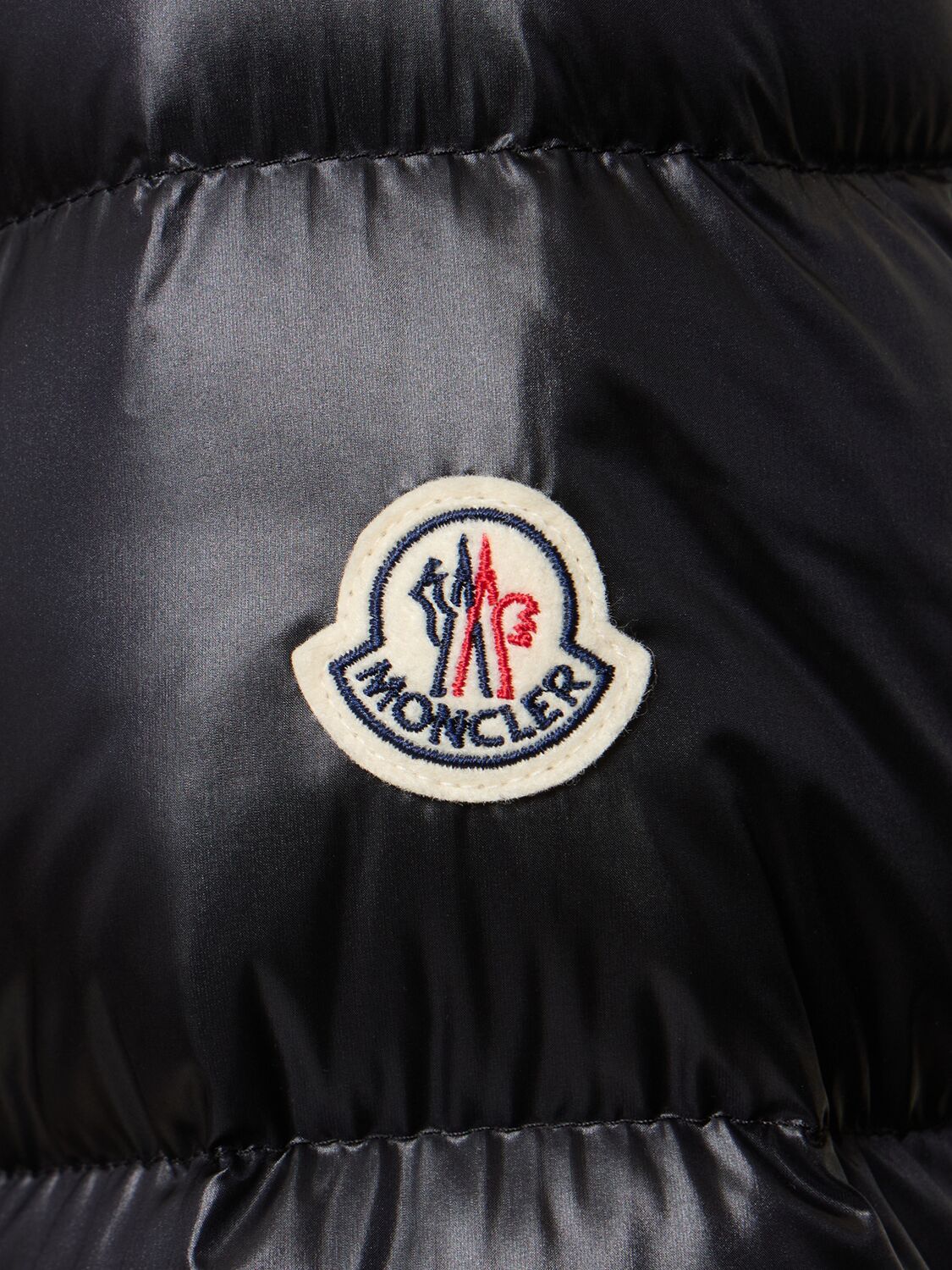 Shop Moncler Douro Nylon Down Short Jacket In Black