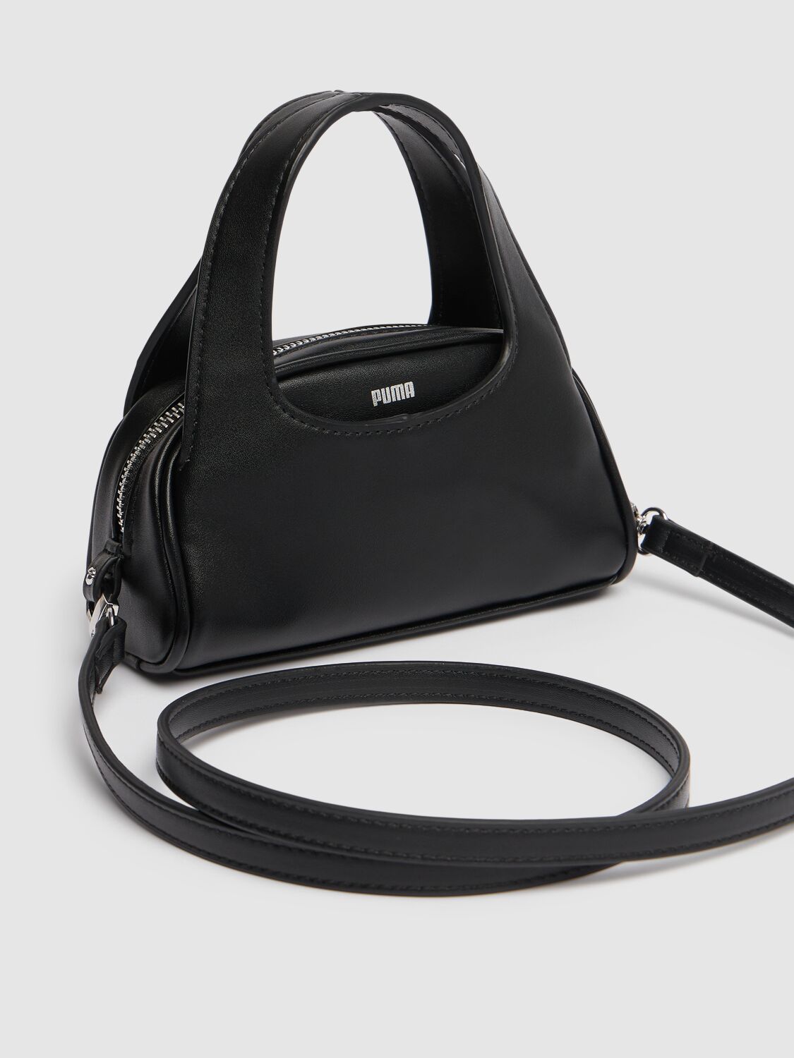 Shop Coperni X Puma S Top Handle Bag In 黑色