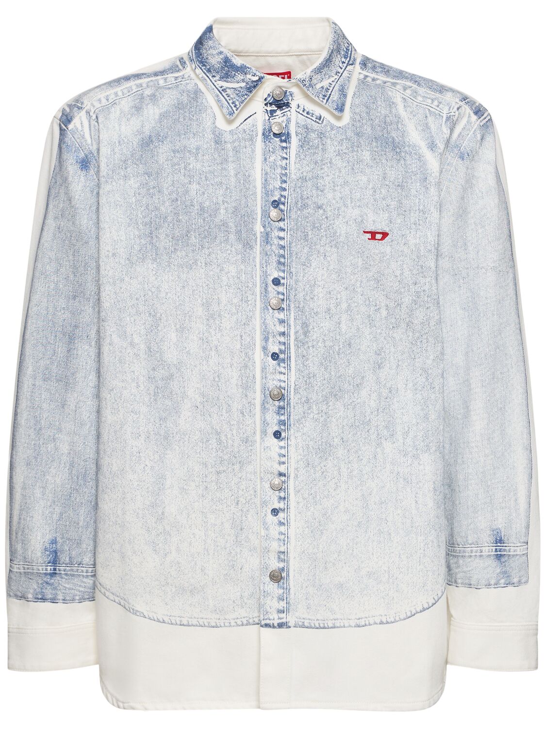 DIESEL D-SIMPLY-OVER-S COTTON SHIRT