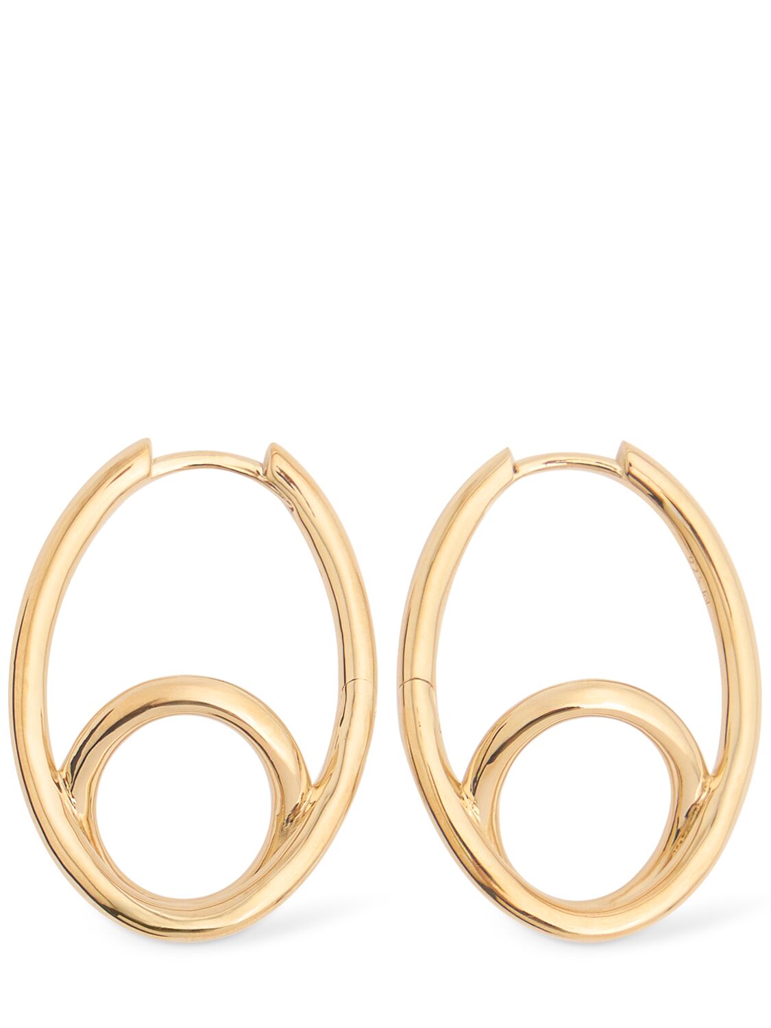 Otiumberg Spiralis Hoop Earrings In Gold