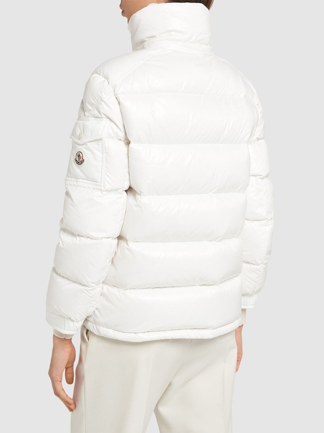 MONCLER MAIRE NYLON LAQUÉ DOWN JACKET 