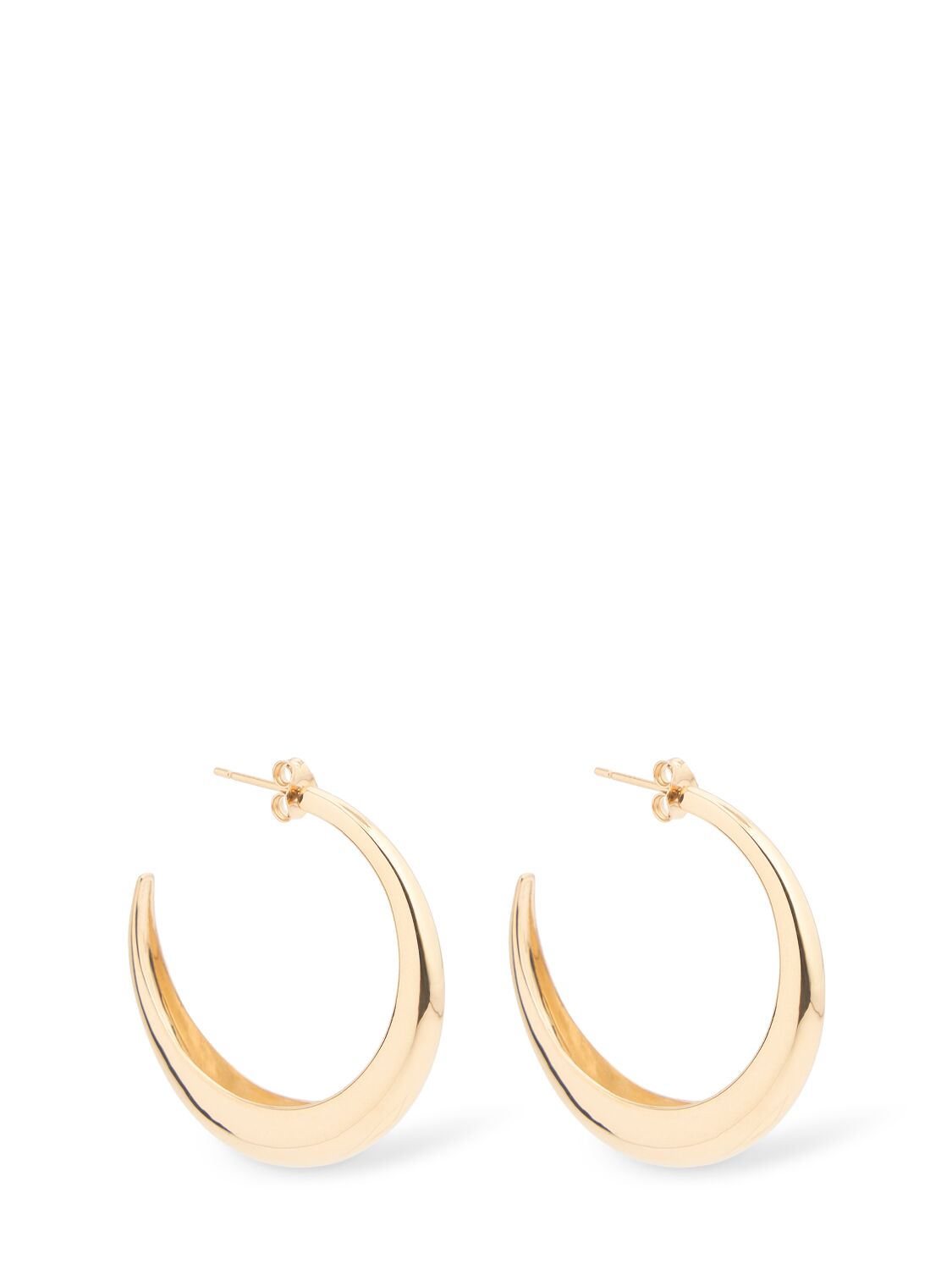 Otiumberg Large Graduated Hoop Earrings In Gold