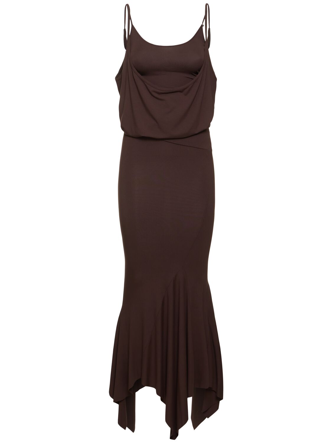 Image of Satin Midi Dress