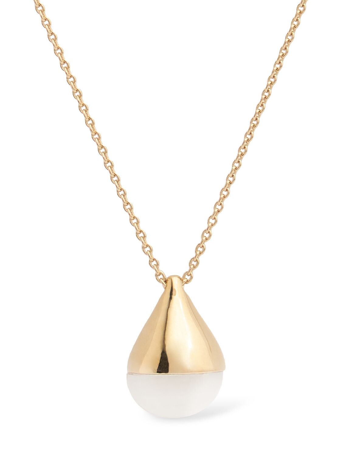Otiumberg Stilla Quartz Necklace In Gold