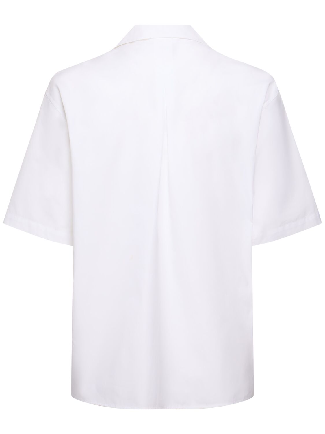 Shop Kenzo Qixi Cotton Shirt In White