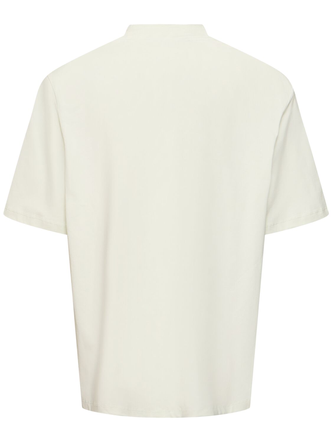 Shop Attico Kilie Cotton Jersey T-shirt In 白色