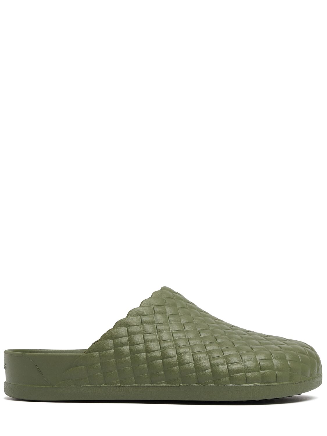 Crocs Dylan Woven Rubber Clogs In Army Green