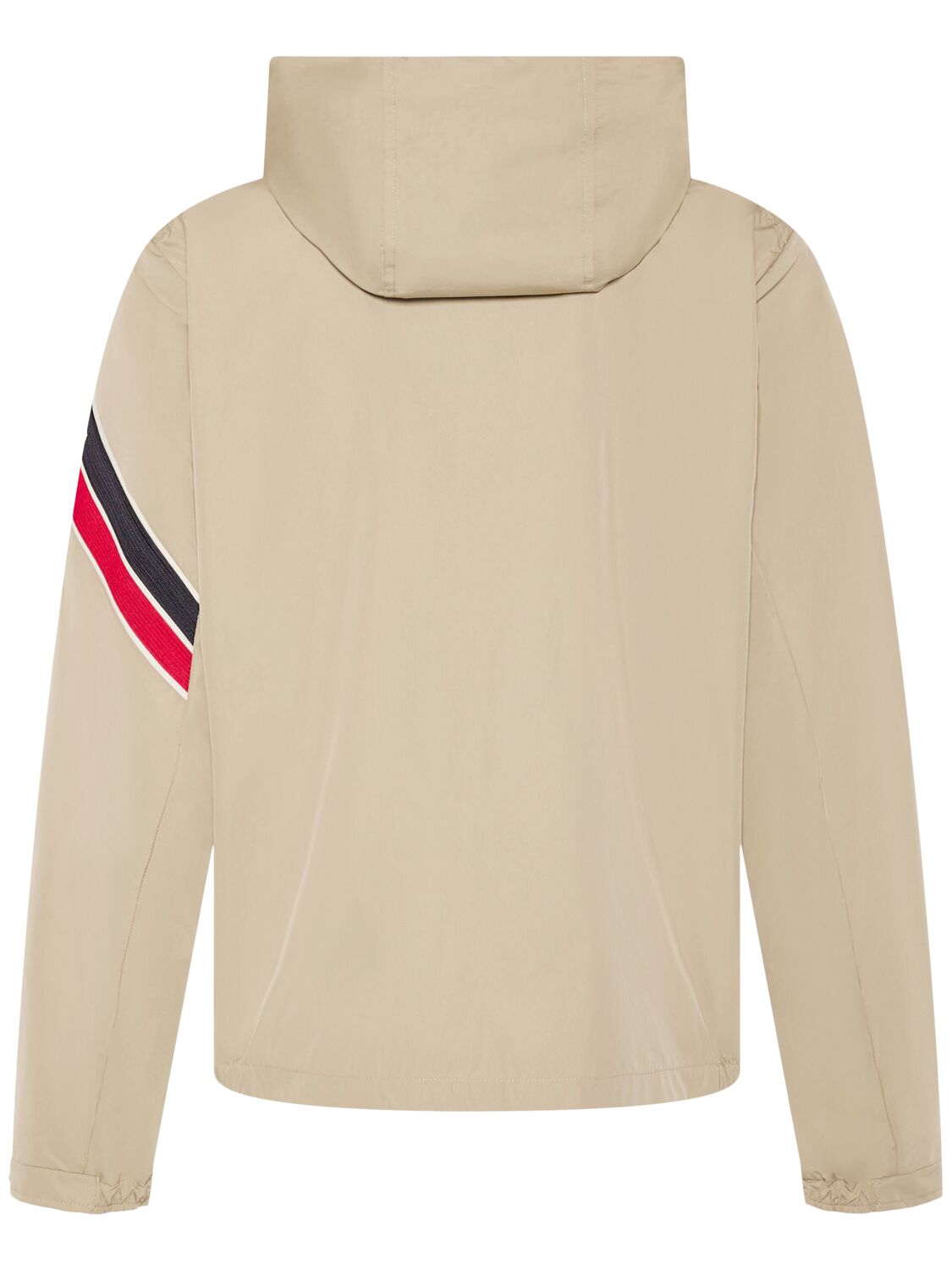 Shop Moncler Claut Tech Jacket In Taupe