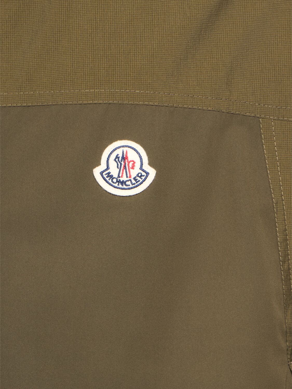 Shop Moncler Kona Tech Jacket In Olive Green