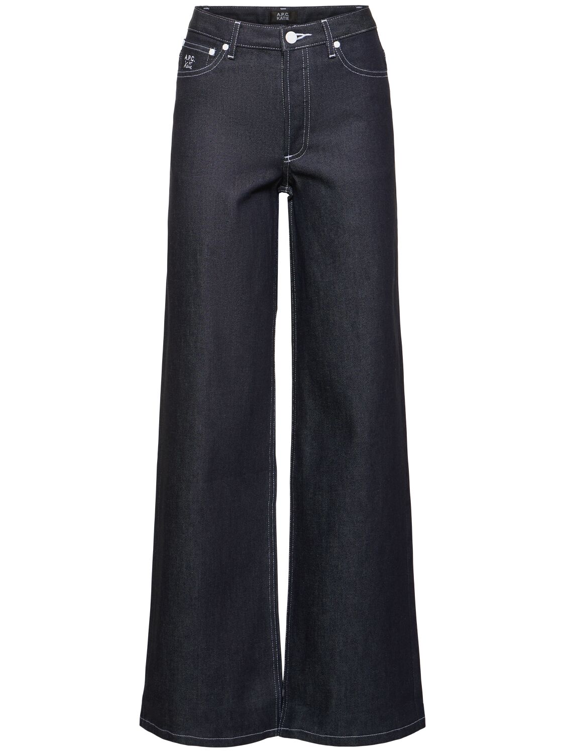 Katie Holmes X Apc Elisabeth Wide Jeans