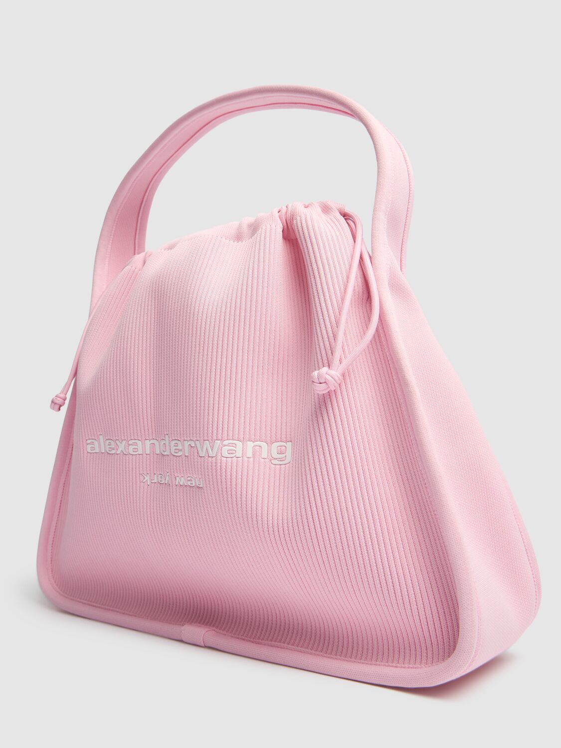 Shop Alexander Wang Large Ryan Shoulder Bag In 浅粉色