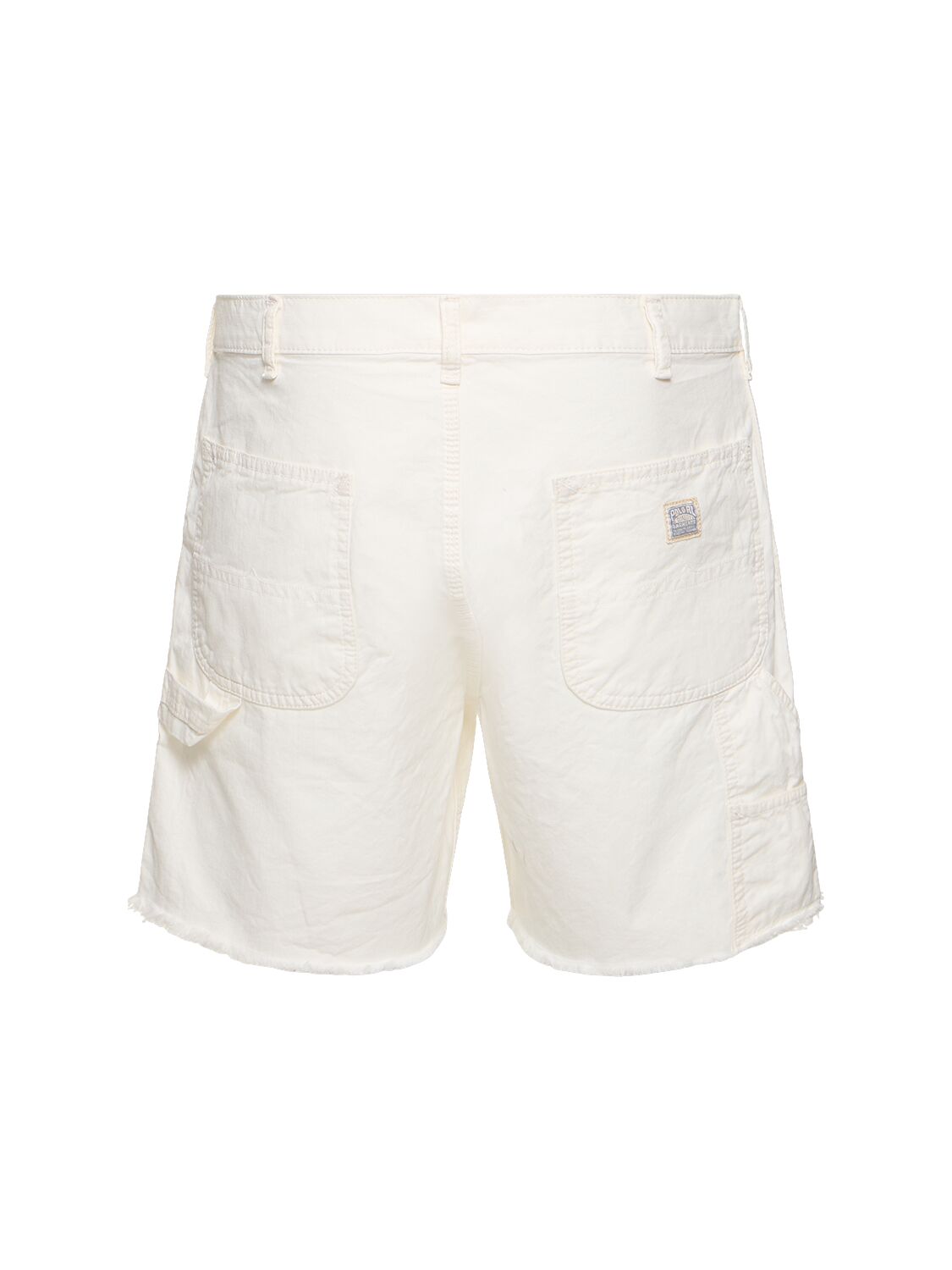 Shop Polo Ralph Lauren Denim Shorts In Deckwash White