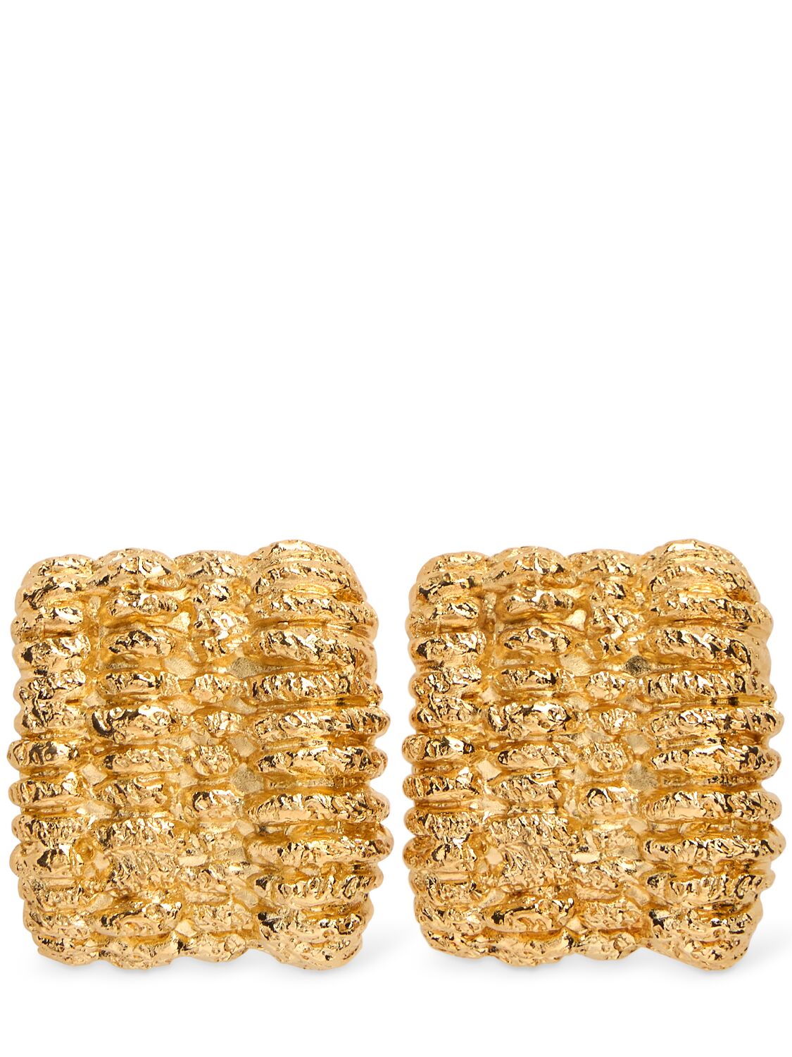 Paola Sighinolfi Small Sonora Stud Earrings In Gold